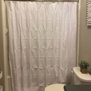 Cute & Girly Floral Shower Curtain